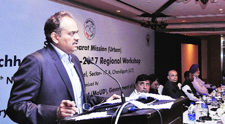 Workshop on Swachh Survekshan, UT Adviser Parimal Rai, chandigarh