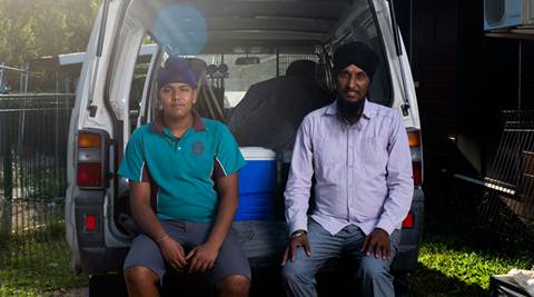 Taxi driver Tejinder Pal Singh just won Australia’s NT Local Hero honour for serving free meals