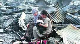 Fire in Tibetan Market, delhi Tibetan Market, stalls at fire Tibetan Market, India news, delhi news,PTI Stories