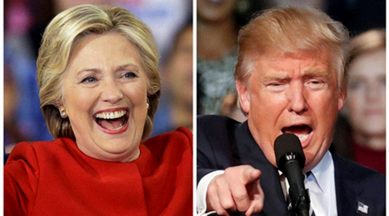 hillary Clinton, donald Trump, US elections 2016, US presidential elections 2016, presidential elections 2016, elections 2016, world news, indian express
