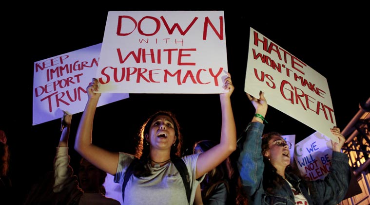 Donald Trump, Trump tweets, Anti Trump protests, Trump protests, Anti Donald Trump protests, #NotMyPresident, US protests. Trump news, US news