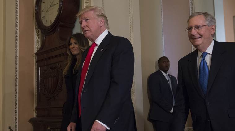 US presidential elections results, US elections 2016, Donald Trump, Senate Democrats re-election, 2018 Senate elections, US news, world news, latest news, indian express