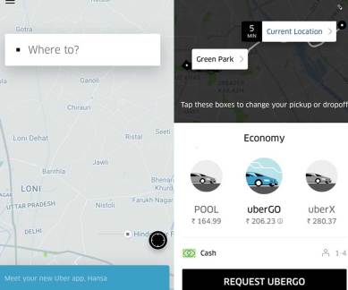 Uber, Uber app, Uber new features, Uber rider app, Uber discounts, Uber India, Uber App Android, Uber vs Ola, Uber Ola rates, Uber Calendar