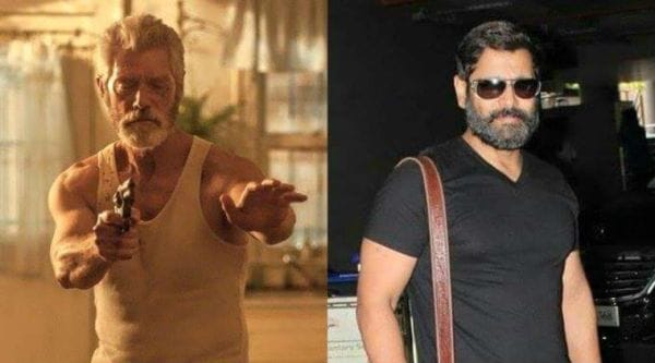 Vikram's new look for his upcoming film, which is the Tamil remake of Hollywood film, Don't Breathe.