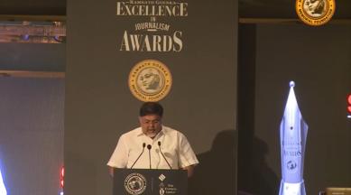 ramnath goenka awards, journalism awards, rng awards, viveck goenka, express group chairman, modi and goenka, viveck goenka modi, express awards speech, ramnath goenka award speech, rng speech, india news