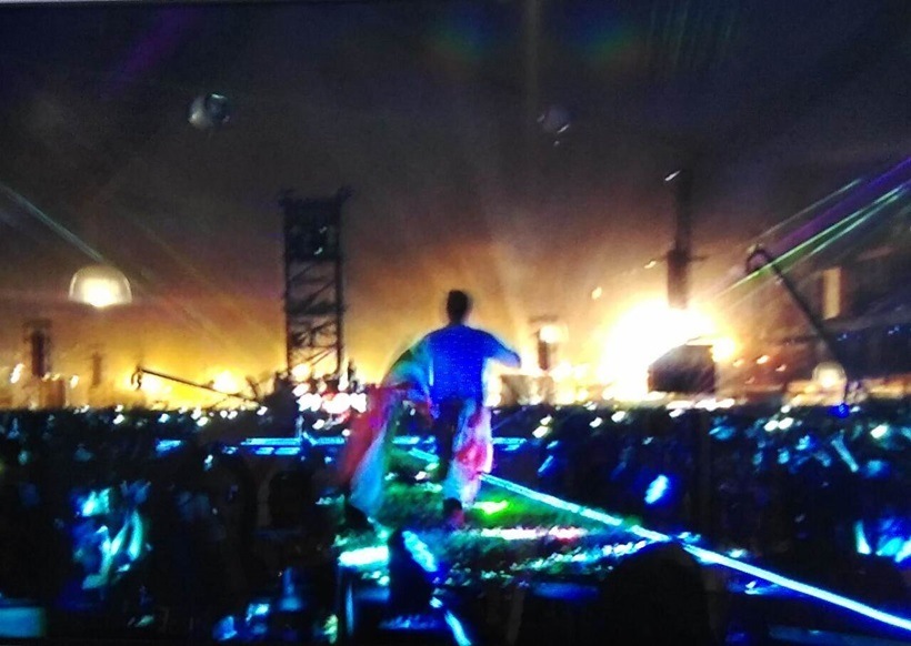 coldplay, coldplay mumbai, chris martin, coldplay concert, global citizen, mumbai concert, chris martin pictures, indian express, coldplay concert pictures