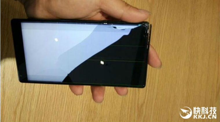 Xiaomi Mi Mix Breaks Easy And This Picture Proves It Technology News The Indian Express