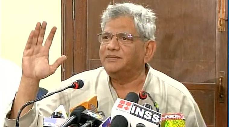 Modi, Narendra Modi, Sitaram Yechury, Yechury, Manmohan Singh, demonetisation, yechury demonetisation, sitaram yechury demonetisation, demonetisation gdp impact, demonetisation impact, demonetisation economy impact, india news
