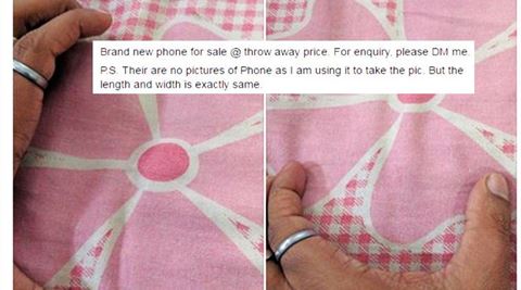This Mumbai guy’s selling his ‘exclusive mobile phone’ on Facebook