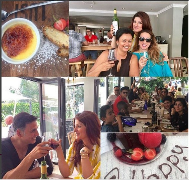 new year, bollywood new year, bollywood new year celebrations, akshay kumar cape town,akshay twinkle khanna vacation