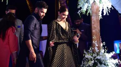 389px x 216px - Virat Kohli, Anushka Sharma make an appearance at Yuvraj Singh-Hazel Keech  wedding in Goa, see pics | Sports News,The Indian Express