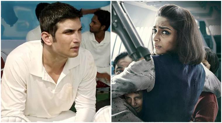 sonam kapoor, sushant singh rajput