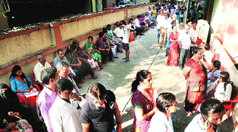 demonetisation, cash crunch, bank employees threatened, bank employees security, demand security, india news, indian express news