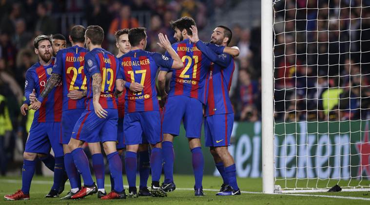 Barcelona match record after Arda Turan hat-trick in win over Borussia