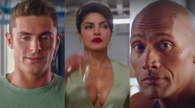 Priyanka Chopra, Baywatch, Zac Efron Dwayne Johnson
