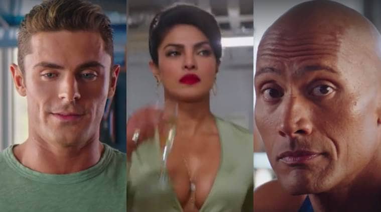 Priyanka Chopra, Baywatch, Zac Efron Dwayne Johnson