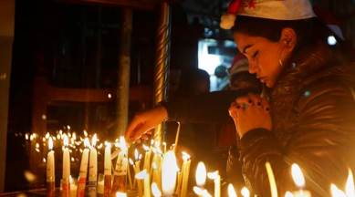 Bethlehem,Bethlehem Christmas eve, christmas, Church of nativity, Berlin Market attack, berlin attack, IS threat, IS terrorism activities, world news, indian express news