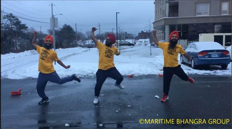 When Sia Cheap Thrill gets a Bhangra twist it's certainly hard to ignore.(Source: Maritime Bhangra Group/ Facebook)