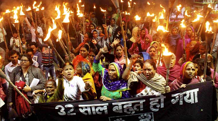 Bhopal, Bhopal gas tragedy, Bhopal news, Bhopal gas tragedy deaths, BHopal, Bhopal gas tragedy news, gas leakage, bhopal gas leakage, narendra modi, PM Modi, Shivraj Singh Chouhan, Madhya pradesh, MP chief minister, Bhopal gas tragedy anniversary, Bhopal tragedy, Bhopal tragedy anniversary, Bhopal news, india news, indian express news