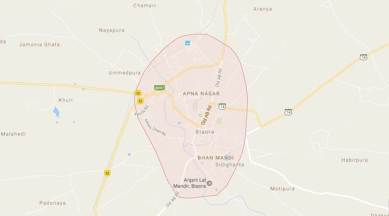 madhya pradesh, madhya pradesh road accident, school children killed in road accident, rajgarh road accident, biaora town road accident, road accident news, indian express, india news