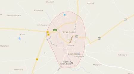 madhya pradesh, madhya pradesh road accident, school children killed in road accident, rajgarh road accident, biaora town road accident, road accident news, indian express, india news