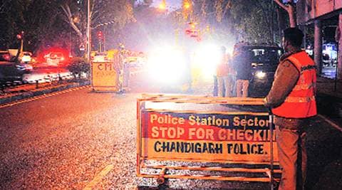 new years eve, Chandigarh vigilance, Chandigarh Police, Panchkula police, Tricity vigil, Chandigarh new year security, indian express news