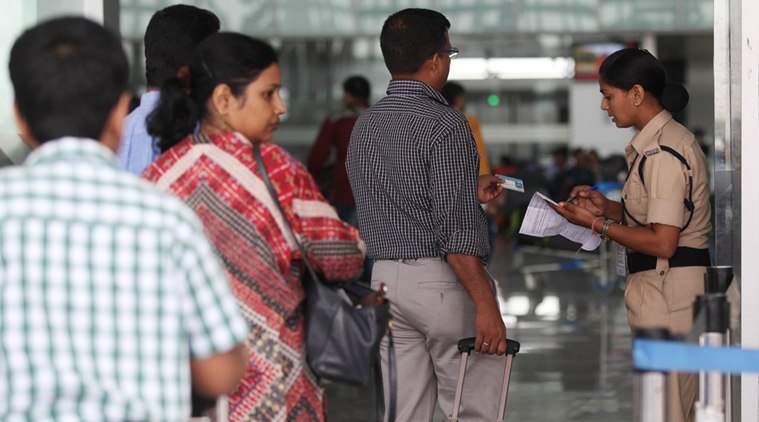 cisf, security check, airport security check, CISF Director General O P Singh, hand baggahe security stamp, india news, latest news
