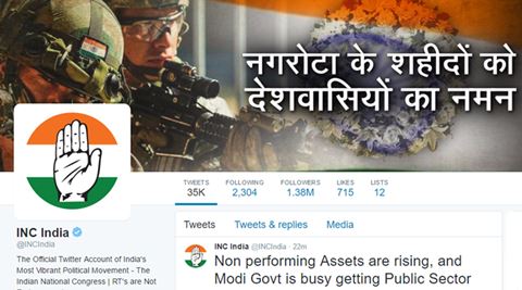 Congress party’s Twitter account hacked after Rahul Gandhi’s; Twitterati trolls have a blast