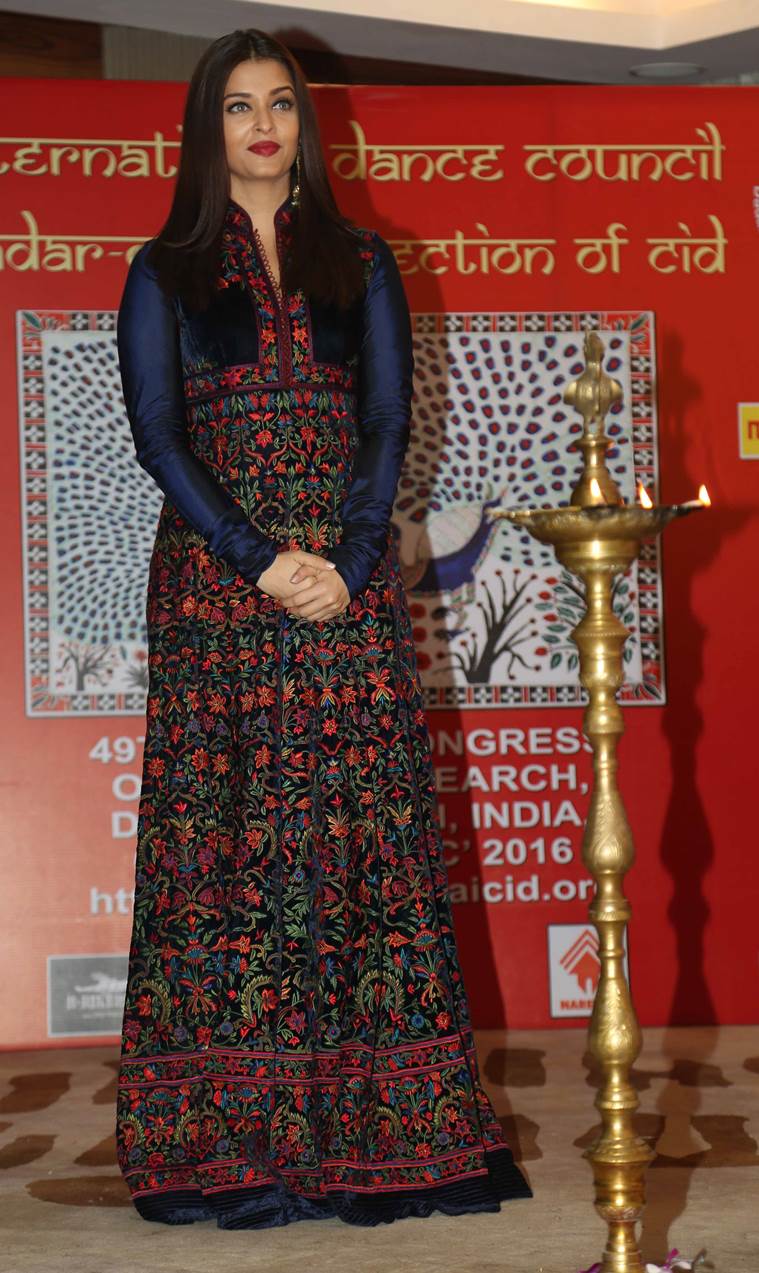 Aishwarya Rai Bachchan during 49th World Congress on Dance Research. (Source: Varinder Chawla)