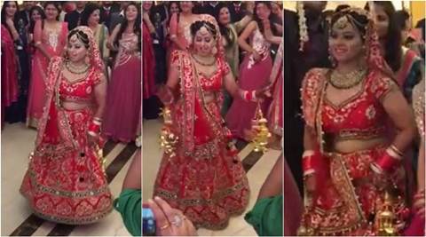 VIDEO: This bride dancing her way to the wedding stage is taking the Internet by storm