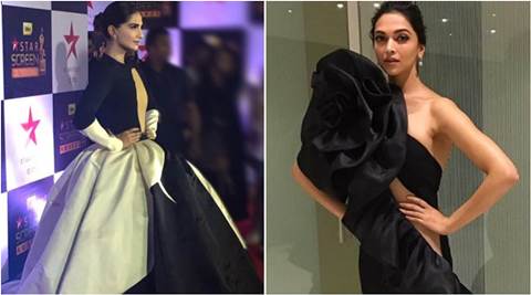 Sonam Kapur Xxx Potos - Deepika Padukone vs Sonam Kapoor: Who wins this monochrome fashion battle?  | Lifestyle News,The Indian Express