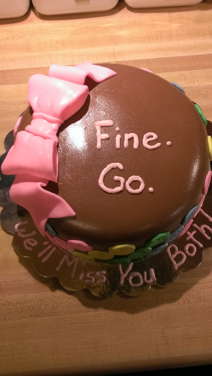 10 hilarious farewell cakes that would turn sad goodbyes happy