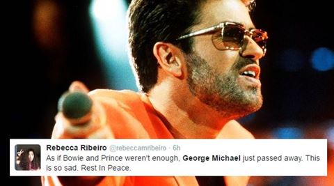george michael, george michael dies, RIP George Michael, george michael dies Christmas, George Michael RIP, wake me up before you go-go, wham, young guns, indian express, indian express news, indian express trending