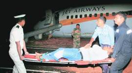 Jet Airways, Jet Airways flight inicident, Goa flight accident, flight accident Goa, Debolim airport, Debolim airport flight mishap, flight mishap Debolim airport, flight mishap Goa airport, flight mishap Goa, Panaji, Goa, Indian Express