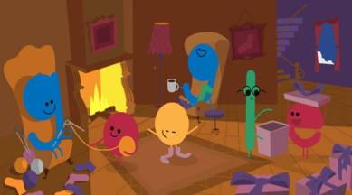 Merry Christmas Google Doodle Celebrates A Warm Cosy X Mas 16 Trending News The Indian Express