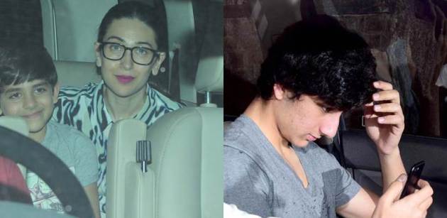 Karisma Kapoor and her kids, Ibrahim visit Kareena Kapoor and Taimur