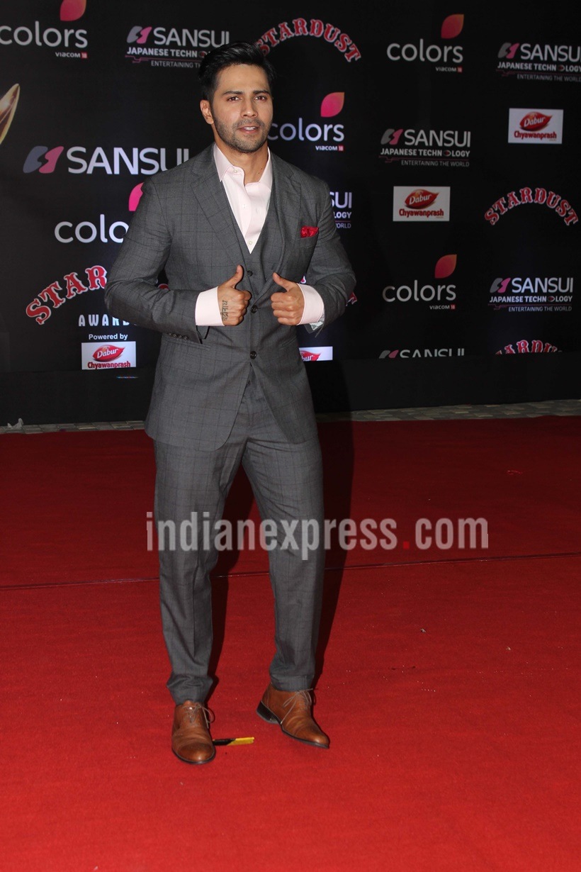 stardust awards, varun dhawan, next gen award