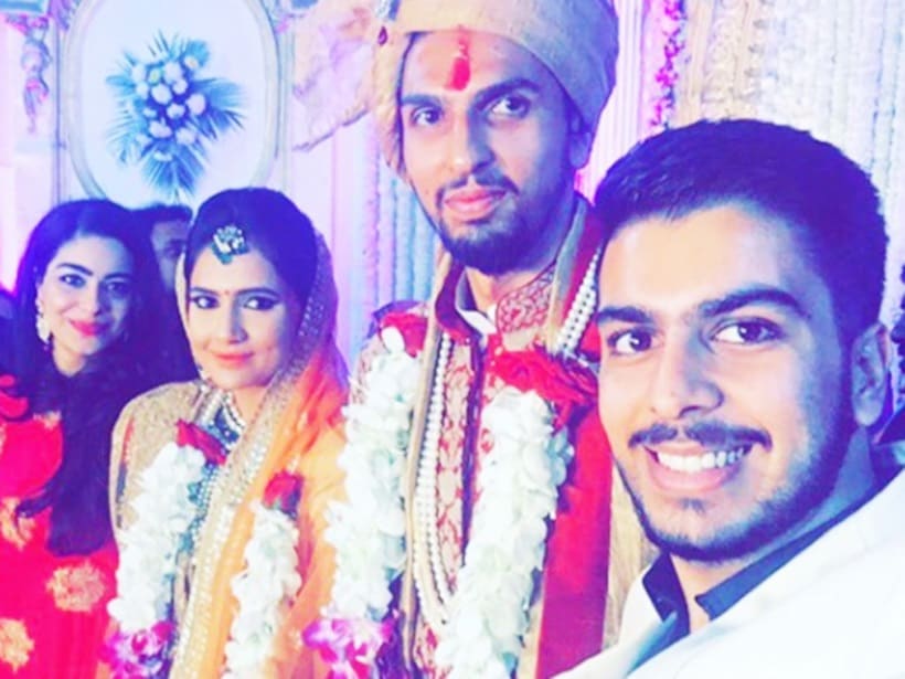 Ishant Sharma, Pratima Singh, Ishant Sharma Pratima Singh, Ishant Sharma wife, Ishant Sharma wedding, Ishant Sharma wedding pics, Ishant Pratima wedding pics, Ishant Pratima wedding photos, cricket photos, cricket news, sports news