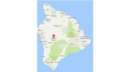 Hawai summit, Hawai weather, Hawai climate, snowfall in hawai, hawai summit affected due to weather, world news, indian express news