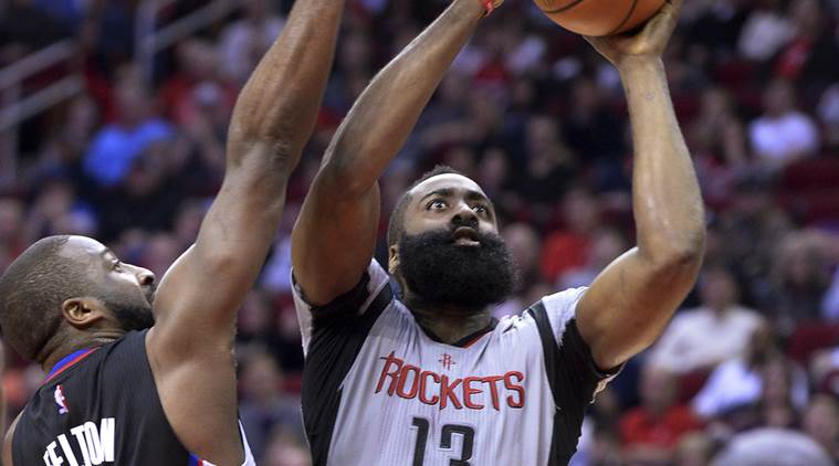 NBA: James Harden, Montrezl Harrell ignite Houston Rockets in rout of ...