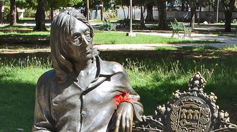 This 72-yr-old woman has an unusual, well-paying job — to guard John Lennon’s glasses!