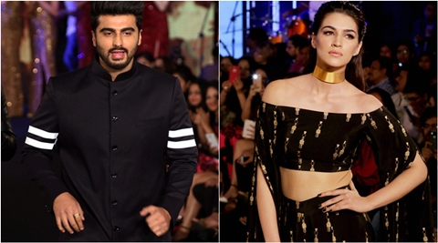 Kriti Sanon and Arjun Kapoor set the ramp afire at Bengaluru fashion show