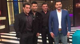 khan, salman khan Koffee With Karan, karan johar, karan johar salman, salman karan johar, Arbaaz Khan, Arbaaz Khan koffee with karan, sohail khan, koffee salman episode, koffee with karan salman khan, salman khan koffee with karan, koffee salman 100 episode, koffee 100 episode, salman on koffee with karan, salman sohail arbaaz, salman khan karan johar, salman khan brothers, entertainment news, indian express, indian express news