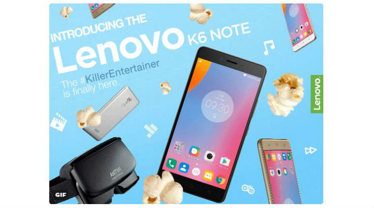 Lenovo, Lenovo K6 Note, Lenovo K6 Note launch, Lenovo K6 Note India, Lenovo K6 Note price, Lenovo K6 Note specifications, Lenovo K6 Note features, K6 Note sale, smartphones, technology, technology news