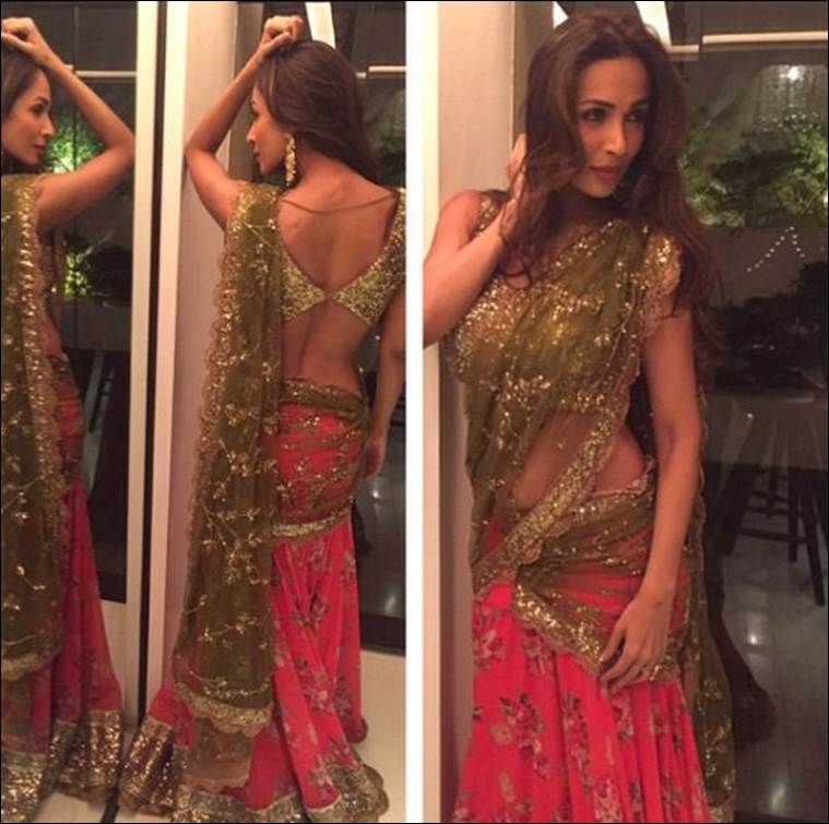 5 Sarees Donned By Malaika Arora Every Millennial Needs To Bookmark |  HerZindagi