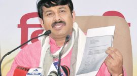 manoj-tiwari-bjpdelhi-759 rajouri garden, delhi bypoll, rajouri garden bypoll, delhi election, manoj tiwari, venkaiah naidu, delhi, delhi news, indian express