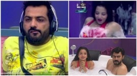 manu-mona-480 bigg boss 10 preview, monalisa gaurav bath tub, monalisa bikini, gaurav chopra jacuzzi, manoj punjabi jealous, manoj upset monalisa, monalisa hot pictures, monalisa hot moments bigg boss 10, bigg boss 10 news, , Bigg Boss 10 updates, television news, television updates, entertainment news, indian express news, indian express