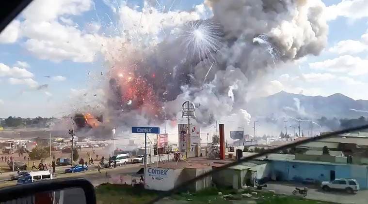 Mexico fireworks blasts, Mexico fireworks explosion, Mexico explosion, Mexico blast, Mexico fireworks death toll, news, latest news, world news, international news