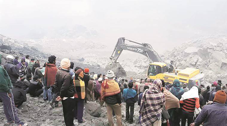 mine collapse, jharkhand mine collapse, mine collapse jharkhand, coal mine collapse, lal matia mine collapse, godda mine collapse, india news, mine collapse news,
