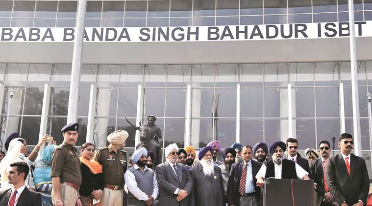 mohali isbt, mohali news, mohali buses, sukhbir singh badal, indian express